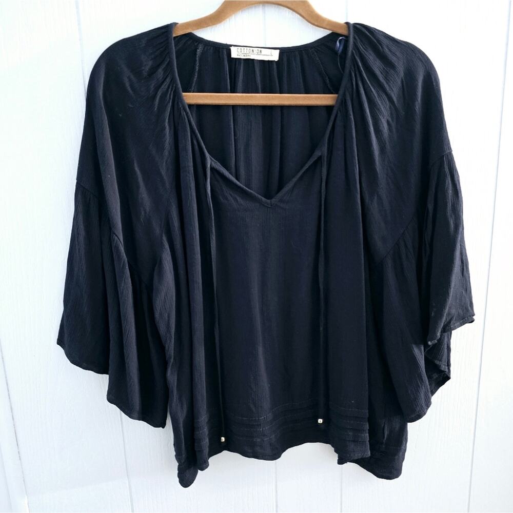 Cotton On Black Blouse